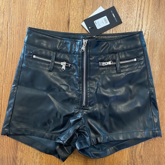 Shorts New Fashion Nova Faux Leather Shorts Poshmark